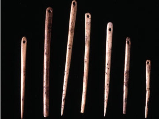 ice-age sewing needles