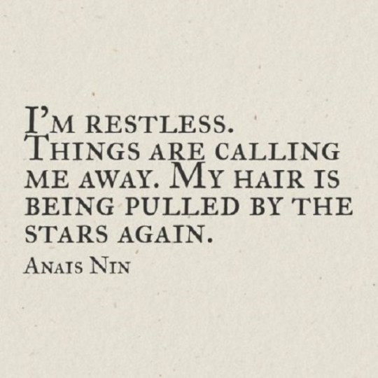 restlessness Nin