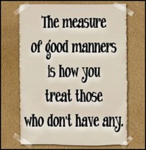 manners