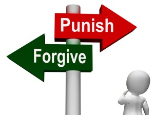punish forgive pardon
