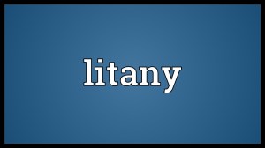 litany