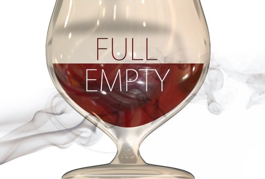 glass full or empty